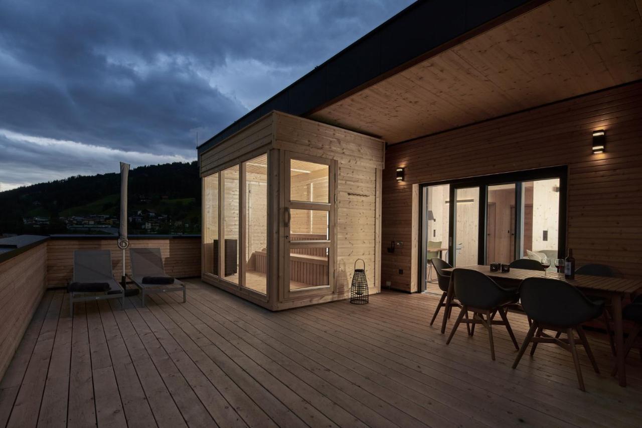 Black Forest Lodges - Gehobene Ferienwohnungen Mit Privatsaunas Tulfes Luaran gambar